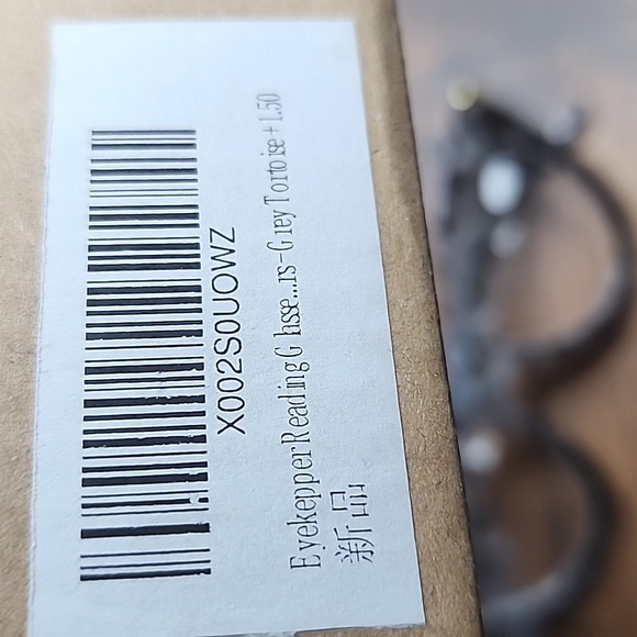 EyeKeeper Fashion Readers Grey Tortoise +1.50 NWT X002S0UOWZ - Picture 2 of 2